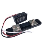 Us Stock Mini Blue Led Digital Panel Amp Meter Gauge 50a Dc   Shunt