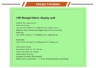 10ft Portable Tension Fabric Backdrop Wall Trade Show Display Booth Pop Up Stand