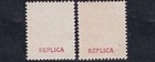 1881 Malaya Labuan Qv Victoria 8c Different Surcharged Mnh Reproduction Stamp Sv