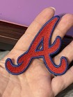 Atlanta Braves  a  World Series Mlb Baseball Embroidered Iron On Patch 3x3 Inch