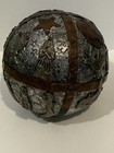 Vintage antique Mexican Handmade Milagro Silver   Copper  Prayer Egg Beautiful