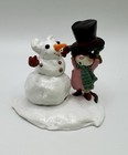 Wee Forest Folk Hat Trick M-428 Retired W  Original Box Snowman Christmas