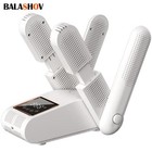 4 Tubes Portable Electric Shoe And Boot Dryer 180   Smart Folding Multipurpos