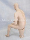 Male Mannequin Sitting Pose Dress Form Display  md-kw15f