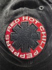 Red Hot Chili Peppers Black Adjustable Strapback Hat Cap Red Hots