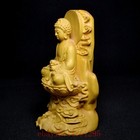 4 1 Inch Chinese Boxwood Hand Carved Buddhism Sakyamuni Buddha Statue Collection