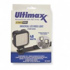 Ultimaxx Universal Led Video Light Kit 40w 5600k For Dslr Mirrorless Vlogging