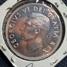 Canada 1951 Silver Dollar Km-46 Three Water Lines Bu Unc