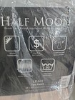 Half Moon Leah Window Curtains 2 Panels Yellow Gray Room Darkening 52x63   