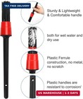 Auto Car Detailing Brush Set Car Interior Cleaning Kit Includes 3 Boar Hair Deta