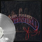 John Fogerty Centerfield Silver Lp Record Signature Display