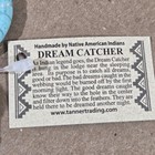 Authentic Navajo Dream Catcher Key Chain Handcrafted Sky Blue 1 5  Diameter
