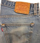 Vintage Levis 501xx Made In Usa Button Fly Denim Jeans 90s Size 36x31 Distressed