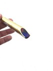 Signature  Brass High B Natural Irish Tin Penny Whistle By Nick Metcalf Tunable