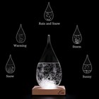 Storm Glass Weather Predictor - Barometer Bottle With Large  Multicolour 