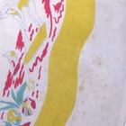 Vintage Florida Souvenir Map Tablecloth Cotton Landmarks 31    X 35    Golf Beaches