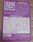  Skybox Kenner Legends Of Batman Promo Nightwing Dc Comics Vntg Collector Card