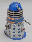 Rare 1960s Codeg Wind Up Tin Dr Who  Dalek Original Box Good Condition  