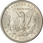 1896 Us Morgan Silver Dollar  1 - Bu