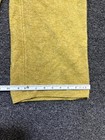 Zara Wide Leg Pants Girls 13-14 Yellow Knit Acrylic Stretch Elastic Waist Casual
