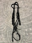     vespucci Square Raised Figure 8 Bridle - Black - Full horse - Euc    