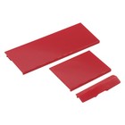 3 New Red Replacement Door Slot Cover Lid Set For Nintendo Wii Console System