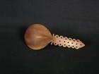 Very Fine Karok Carved Yew Wood Spoon  American Indian Artifact  C 1920