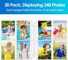 30 Pack 3 5 X 5 Photo Sleeves For 3 Ring Binder  Heavy-duty Archival Photo Page 