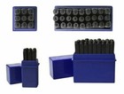 Set 36pc 1 16  Letter Number Punch Stamp Engrave Metal Die Jewelry Tool W  Case