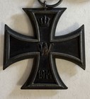 Iron Cross  Ww1  2nd Class  Vintage  Free Shipping