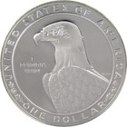 La Olympiad Discus Thrower Commemorative 1983 S 90  Silver Dollar Proof  1 Coin