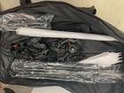 Neewer Photography Lighting 2 Umbrellas With Stands 3 Lights Clamps With Bag