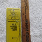 Lot Of 24 New Pks Ht Snelled Hooks Sz 1 0 Bronze Baitholder 6 Pr Pk 144 Hooks  