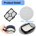 2 Hepa Filters  4 Foam Filters For Shark Vacuum Qs3002hbl  Qs3000qrd  Hz4000