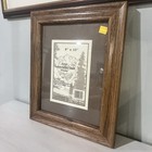 Vintage Oak Wood Rustic Picture Frame 8x10 Photo Farmhouse Wall Art Nos