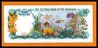 Bahamas Xf Note 1 Dollar 1974 P-35b Allen