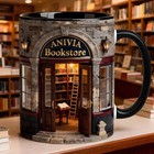 Personalized Bookstore Accent Mug  Gifts For Book Lovers
