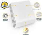Seal Skin Heavy Duty Waterproof Polytarp  16 Mil Tarpaulin Cover W  Grommets