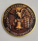 250th Anniversary United States Of America 1776-2026 Commemorative Coin Medal     