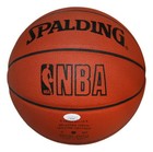Moses Malone Signed Official David Stern Nba Leather Basketball Rockets Jsa