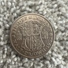 1931 Great Britain Silver 1 2 Half Crown  Coin