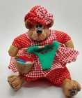 Vtg Russ Berrie The Country Folks The Grizzmas Shelf Sitter Bears Christmas New