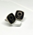 Vintage 1974 Sec Victoria Cufflinks  Sunburst Logo  Australian Corporate