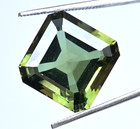 Flawless Natural Greenish Moldavite 24 35 Ct Octagon Cut Certified Rare Gemstone