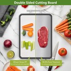 Titanium Cutting Boards For Kitchen  Large Pure Titanium Wheat Straw 16 4 x11 4 