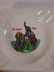 Rare Vintage 1950 s St  Louis Mo Zoo Elephant Show Ashtray Souvenir