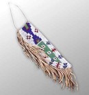 Indian Handmade Beaded Knife Cover Native American Sioux Hide Knife Sheath