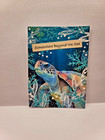 Aceo Sea Turtle Whimsical Collage Mixed Media One Of A Kind Original Art Gift
