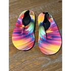 Vifuur Rainbow Swirl Water Shoes Womens Size 10-11 Eu 42 43 Aqua Socks Slip On