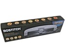 New Bostitch Ez Squeeze 3-hole Paper Puncher Black Grey 50  Easier To Hole Punch